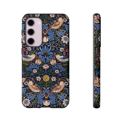 William Morris Strawberry Thief Tough Phone Case