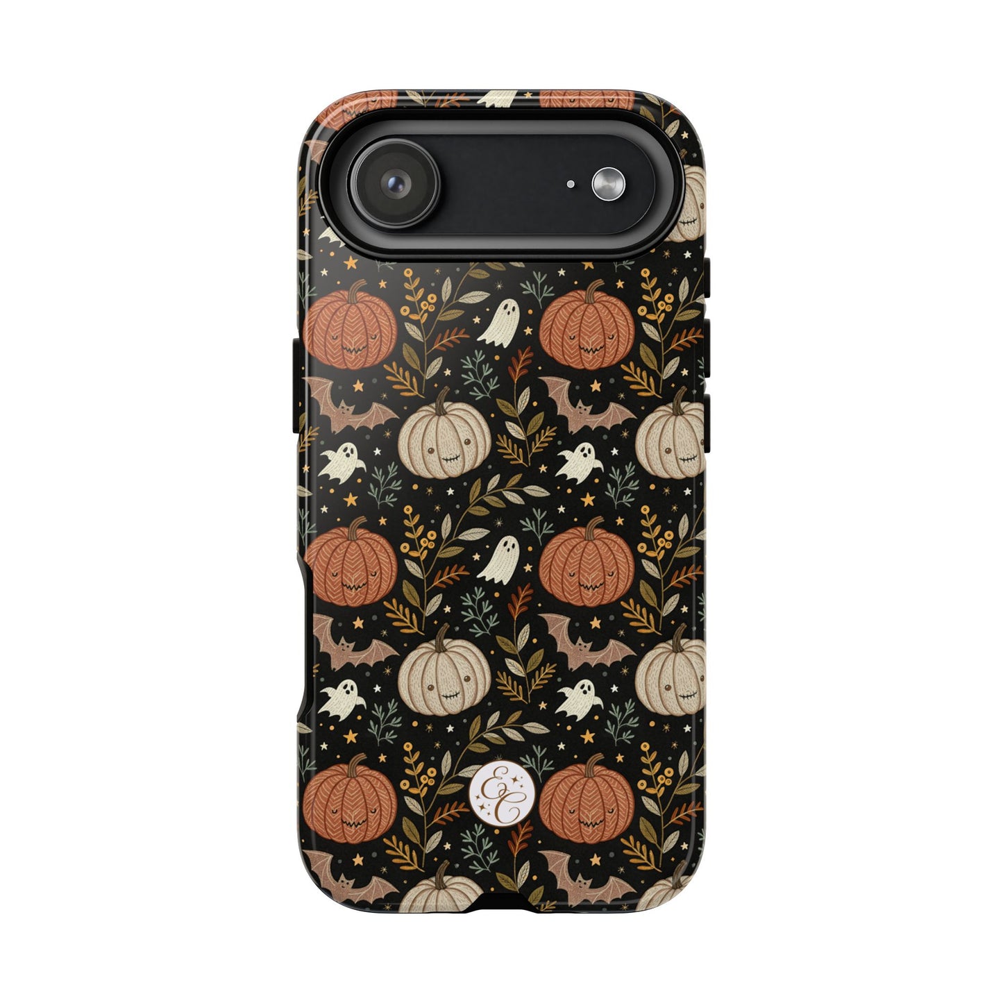 Spooky Halloween Boho Pattern Tough Phone Case