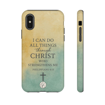 Philippians 4:13 Tough Phone Case