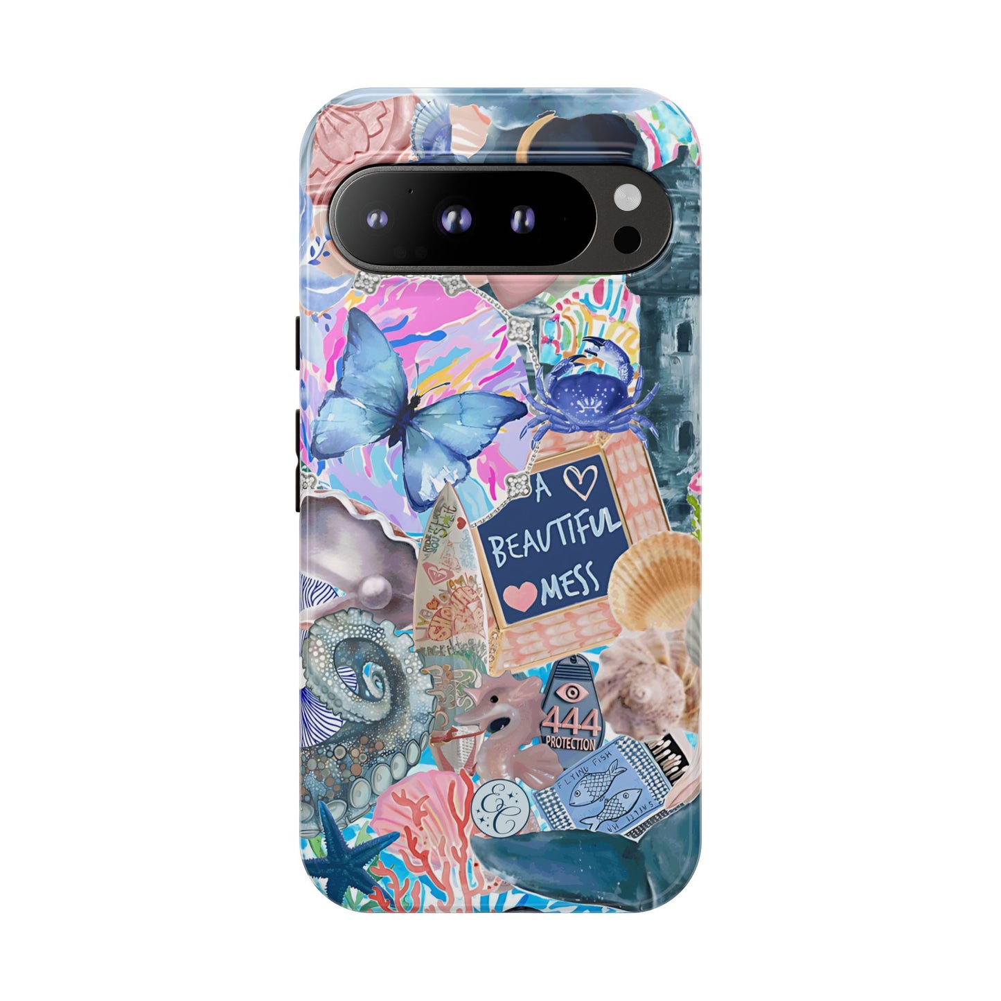 Beautiful Mess Collage Tough Phone Case
