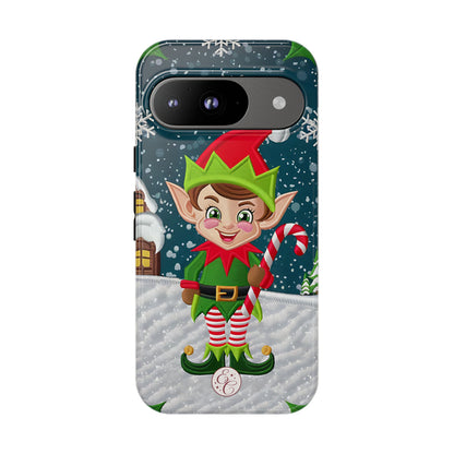 Christmas Naughty Elf Tough Phone Case