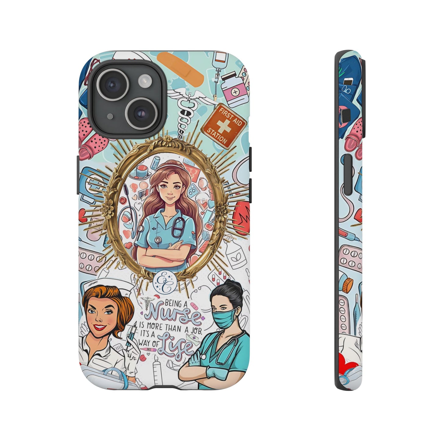 Nurse Art Tough Phone Case