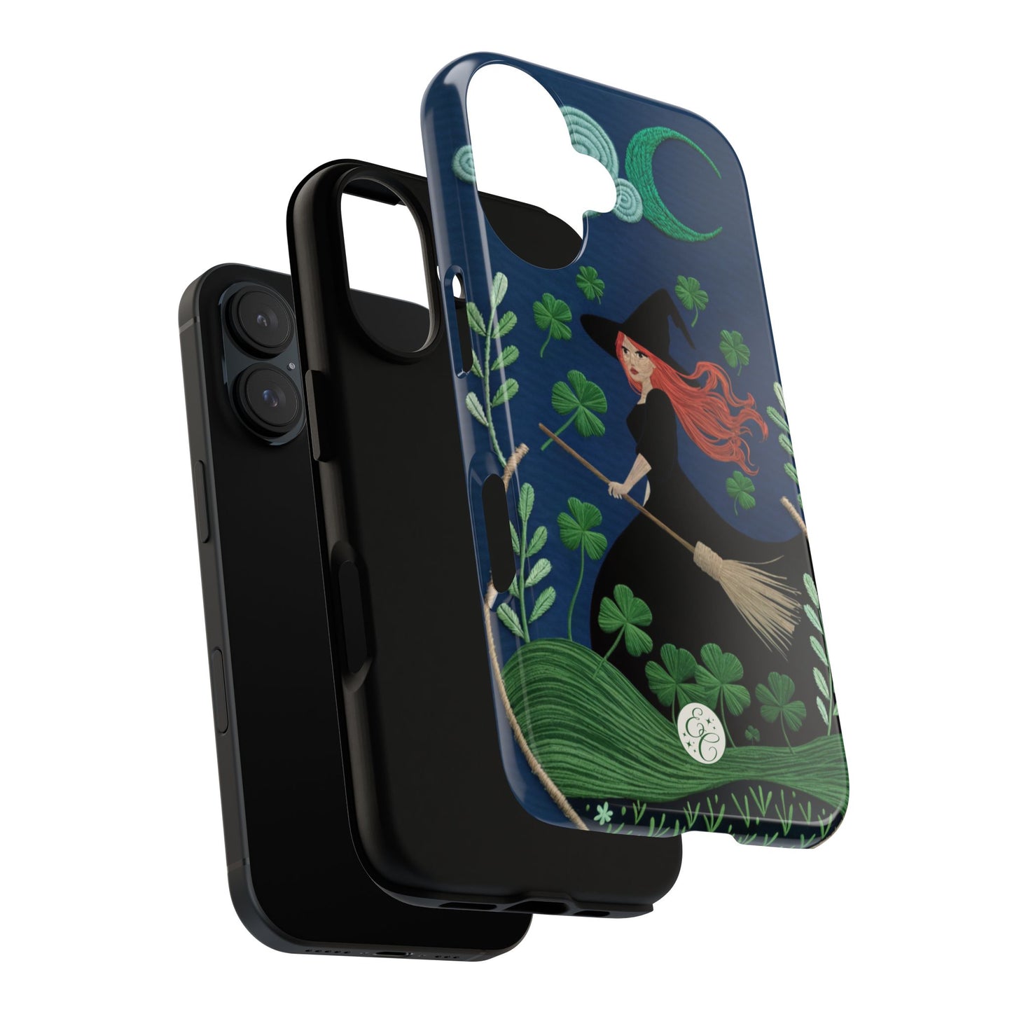 Irish Witch’s Moonlit Stroll Tough Phone Case
