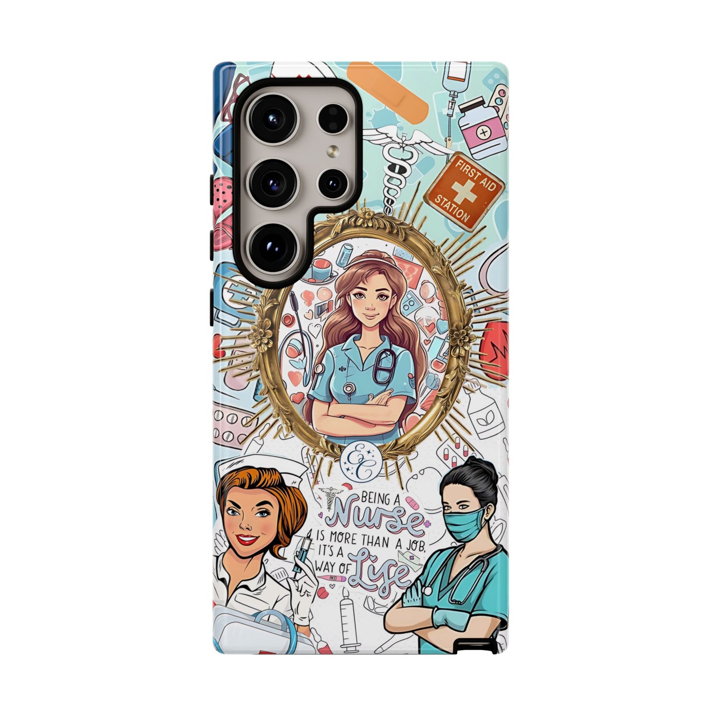 Nurse Art Tough Phone Case