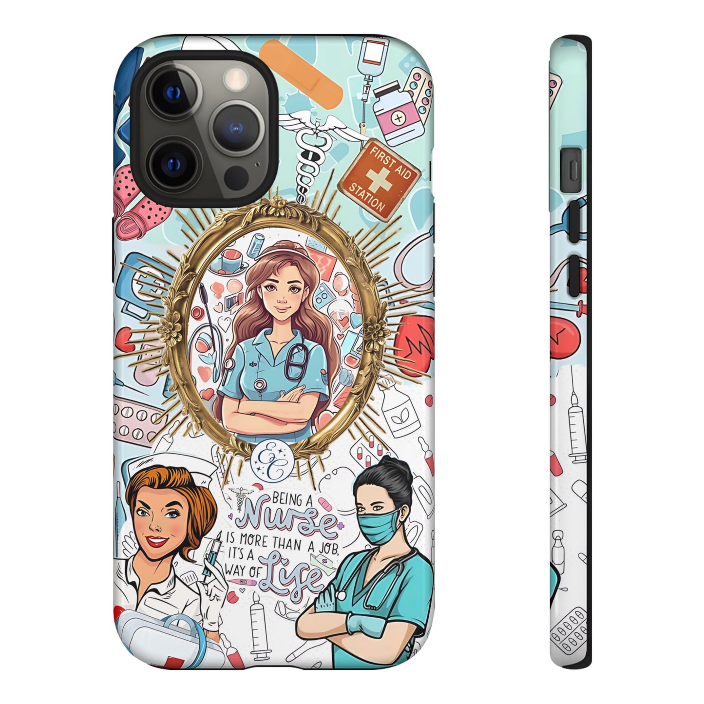 Nurse Art Tough Phone Case