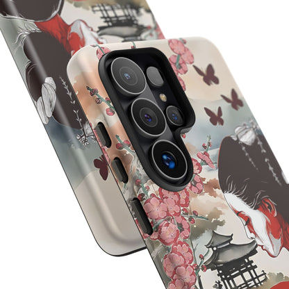 Japanese Geisha Tough Phone Case