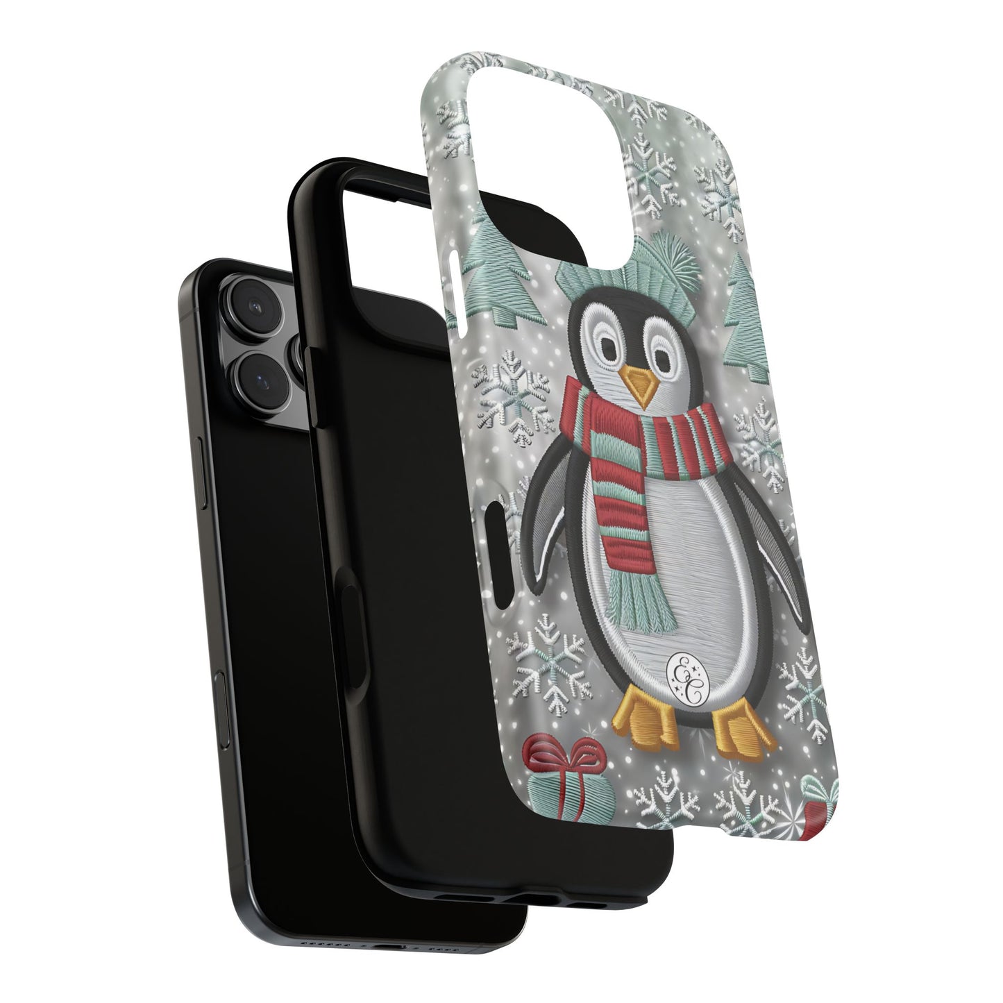 Cute Christmas Penguin Phone Case