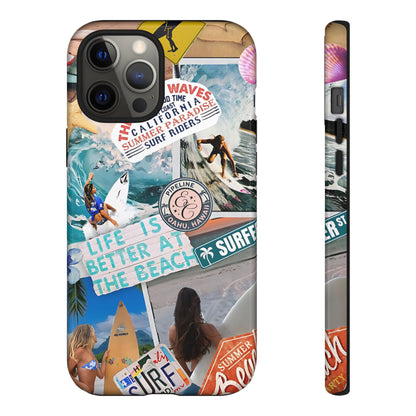 Surfer Girl Lifestyle Tough Phone Case