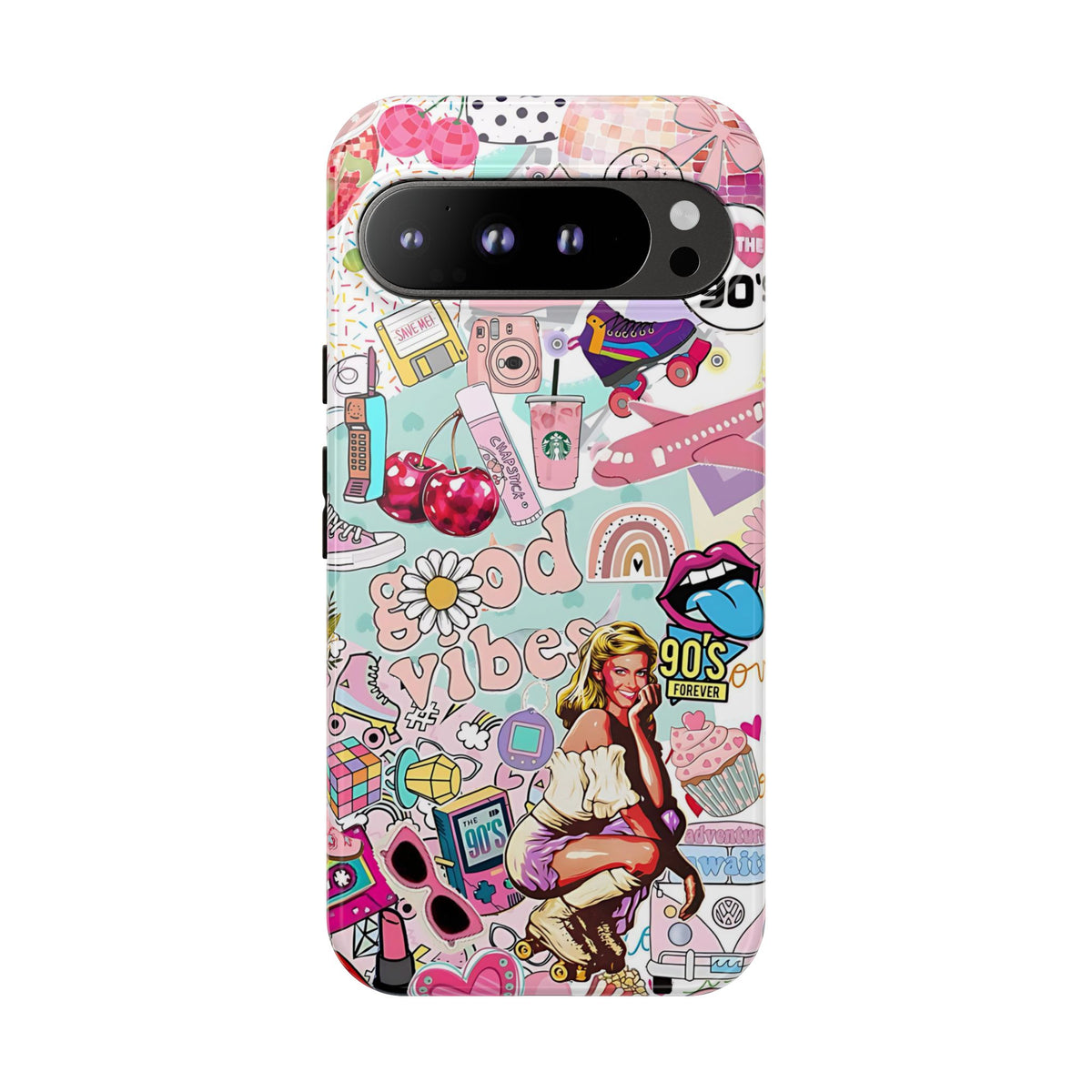 90s Nostalgia Collage Tough Phone Case