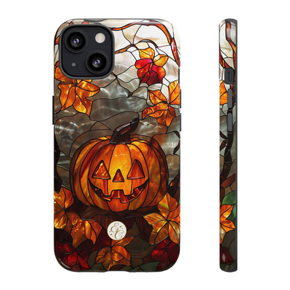 Stained Glass Pumpkin Tough Phone Case