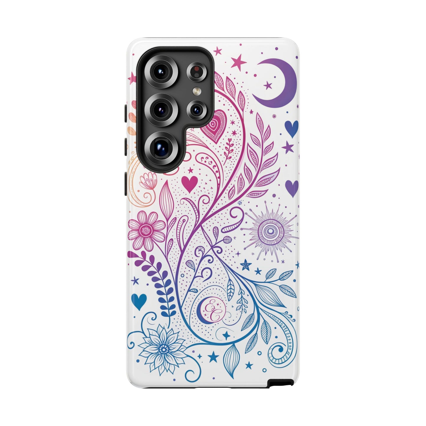 Subtel Bisexual Boho Doodle Tough Phone Case