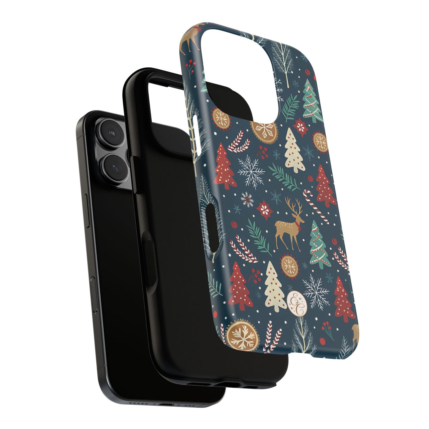Christmas Holiday Pattern Tough Phone Case