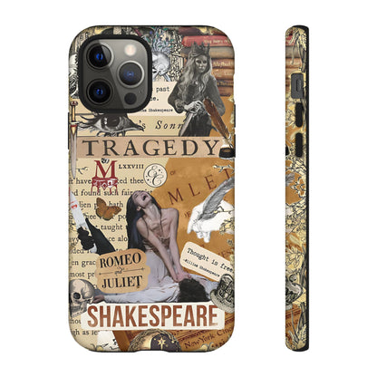 Shakespeare Tragedy Collage Tough Phone Case