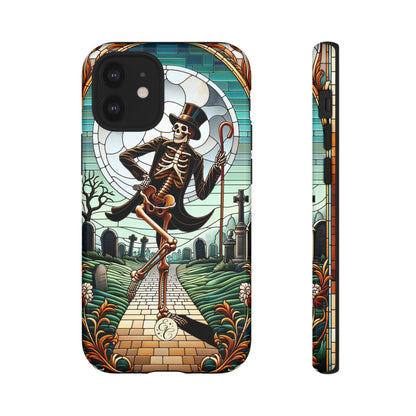 Dancing Skeleton Tough Phone Case