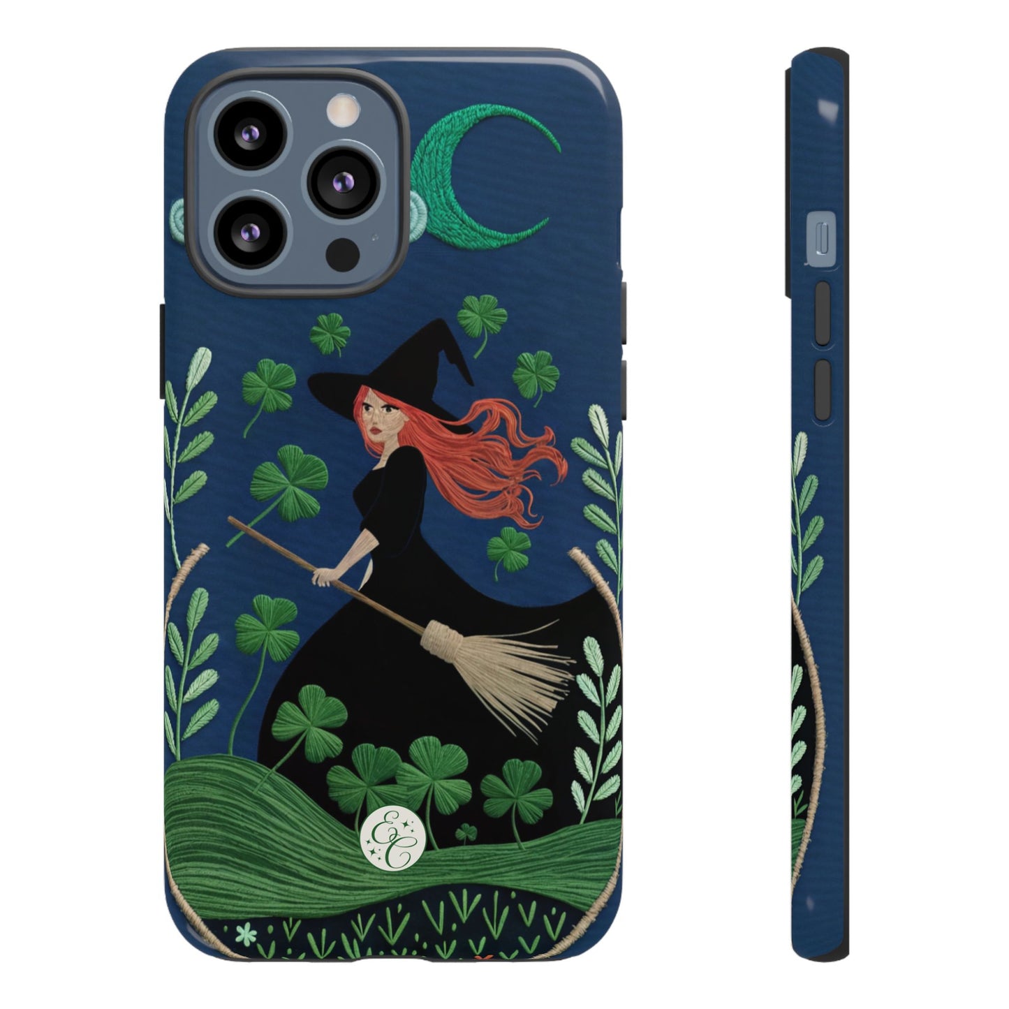 Irish Witch’s Moonlit Stroll Tough Phone Case
