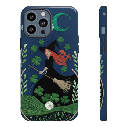 Irish Witch’s Moonlit Stroll Tough Phone Case
