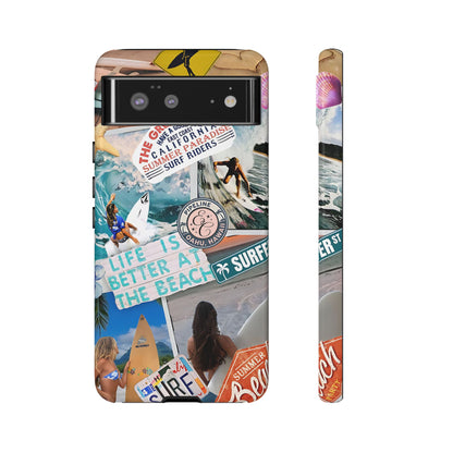 Surfer Girl Lifestyle Tough Phone Case