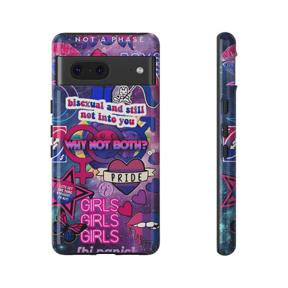 Bisexual Pop Art Tough Phone Case