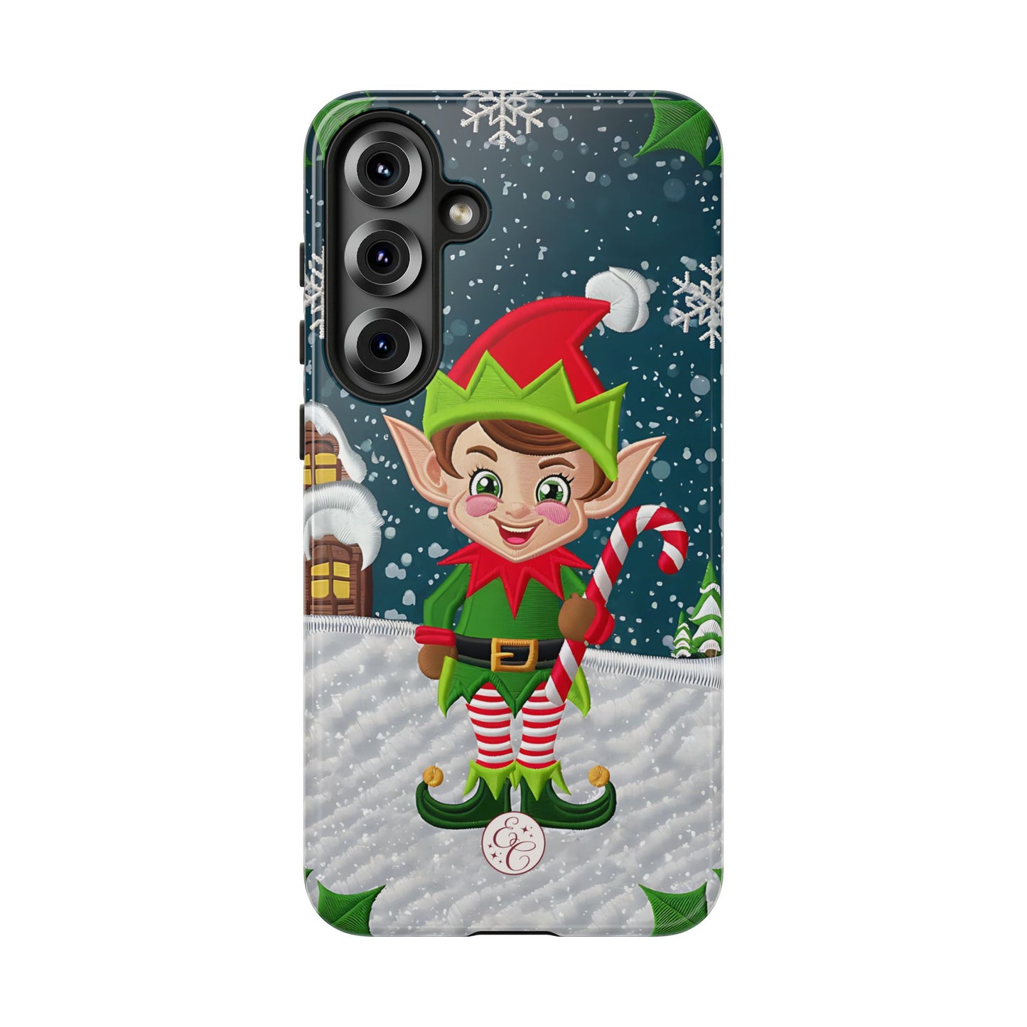 Christmas Naughty Elf Tough Phone Case