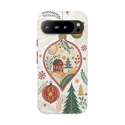 Cozy Christmas Ornament Tough Phone Case