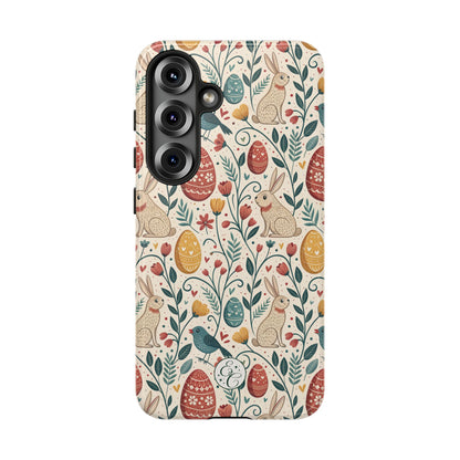 Vintage Easter Pattern Tough Phone Case
