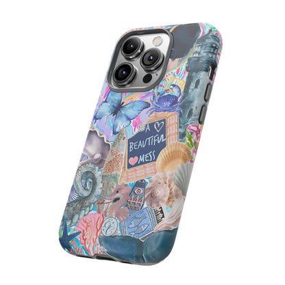 Beautiful Mess Collage Tough Phone Case