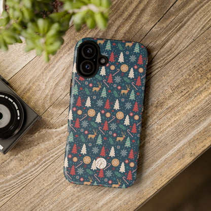 Christmas Pattern Tough Phone Case