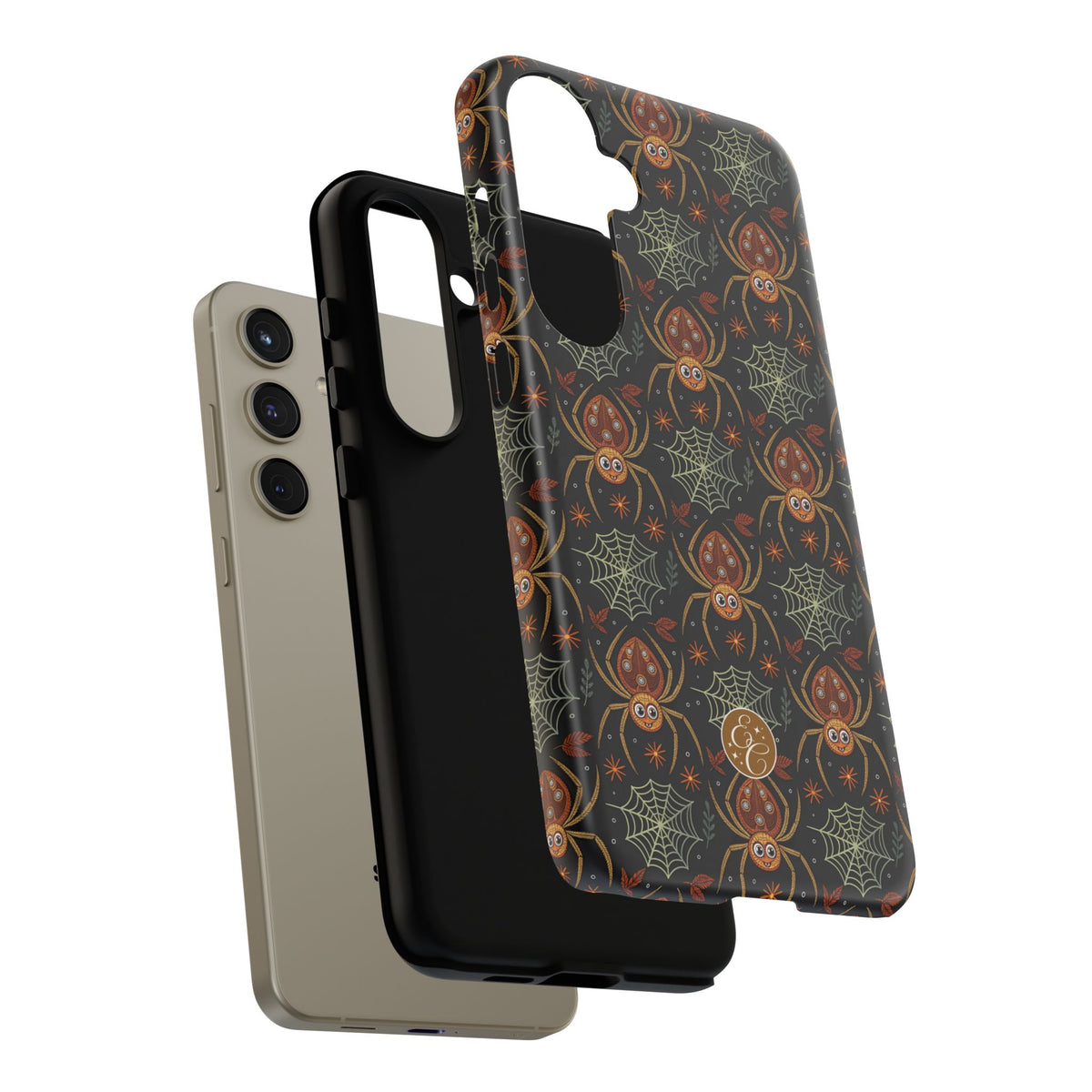 Enchanted Spider Pattern Halloween Phone Case