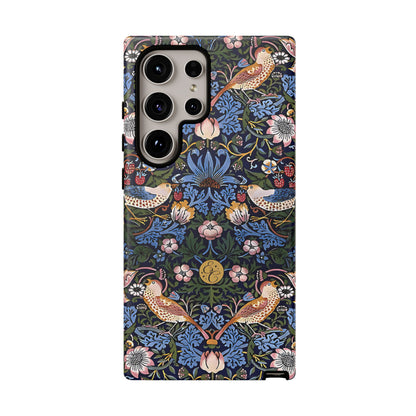 William Morris Strawberry Thief Tough Phone Case