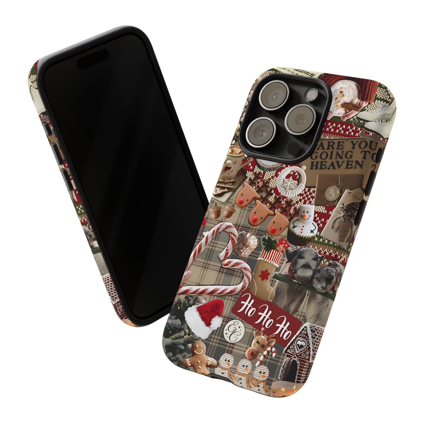 Christmas Festive Collage Tough Phone Case