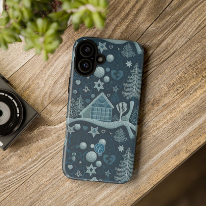 Winter Wonderland Pattern Tough Phone Case