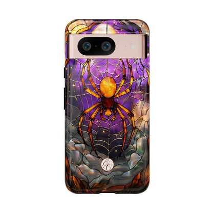 Stained Glass Spider Tough Phone Case