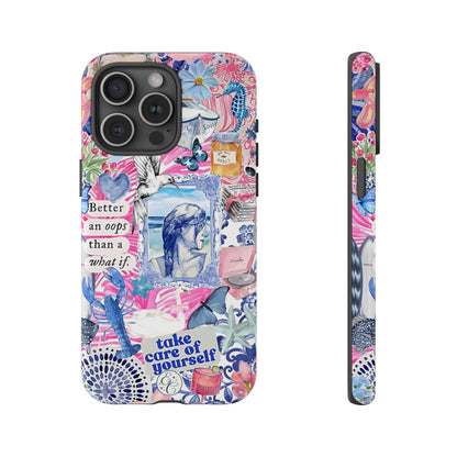 Coquette Summer Time Collage Tough Phone Case