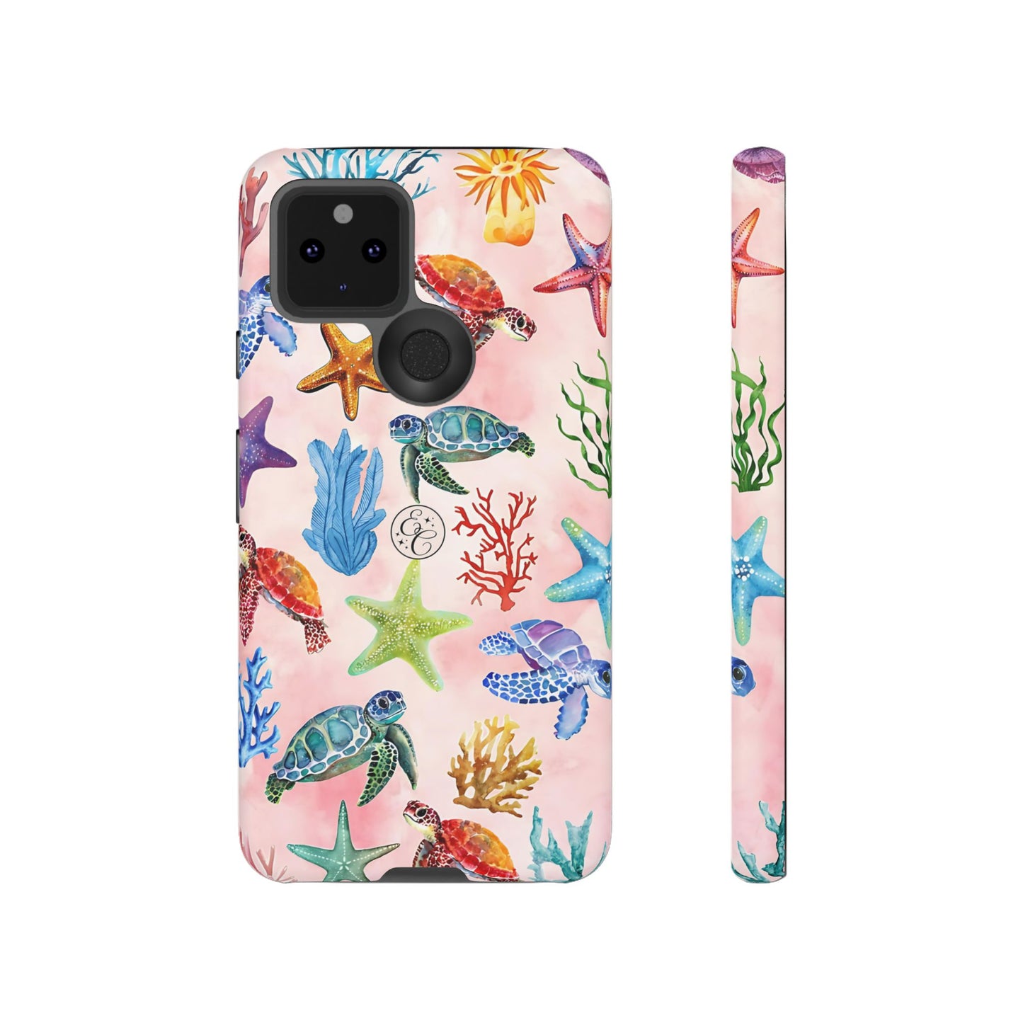 Colorful Marine Life Tough Phone Case