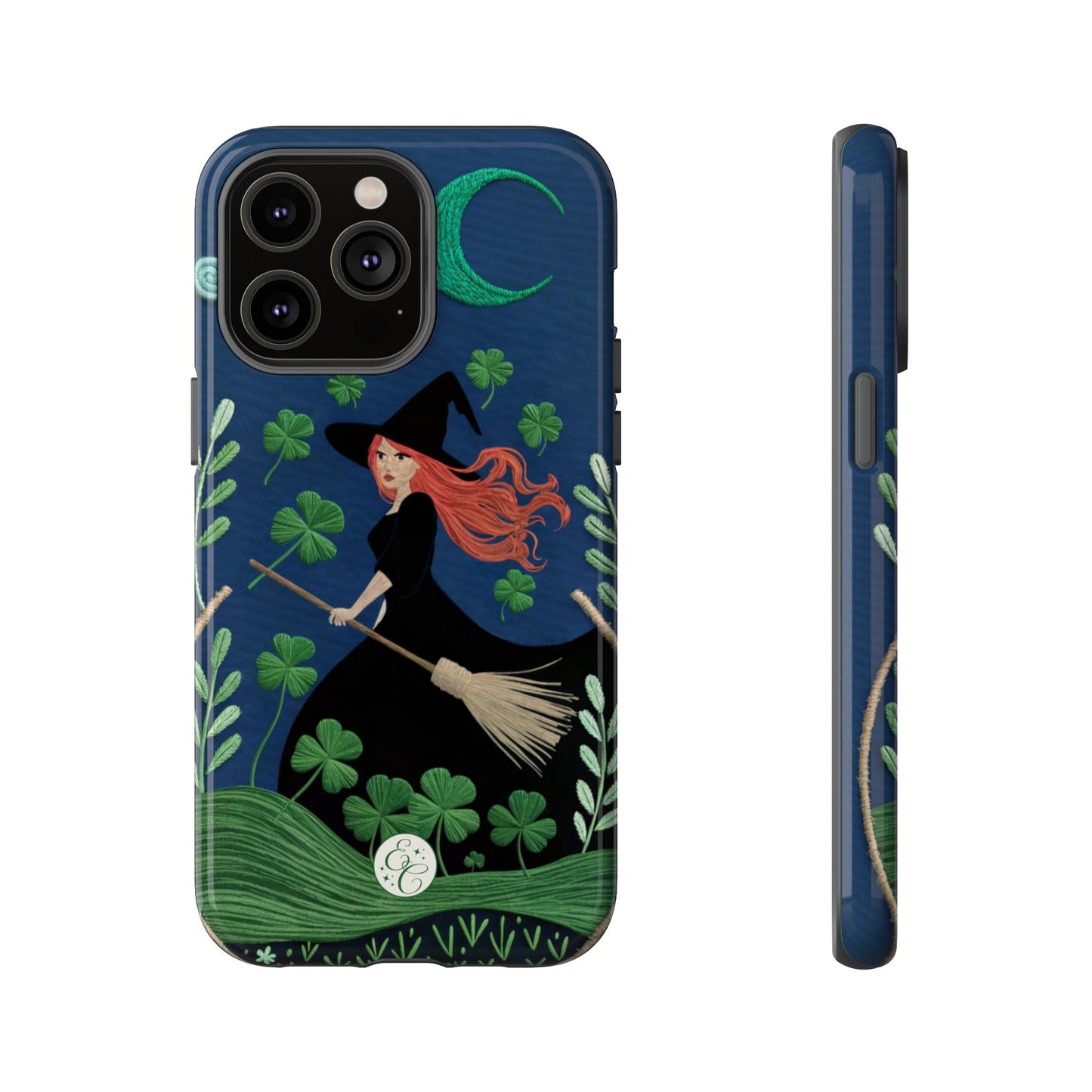 Irish Witch’s Moonlit Stroll Tough Phone Case
