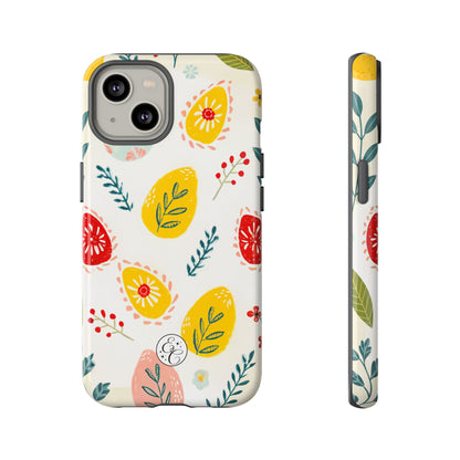 Colorful Easter Egg Pattern Tough Phone Case