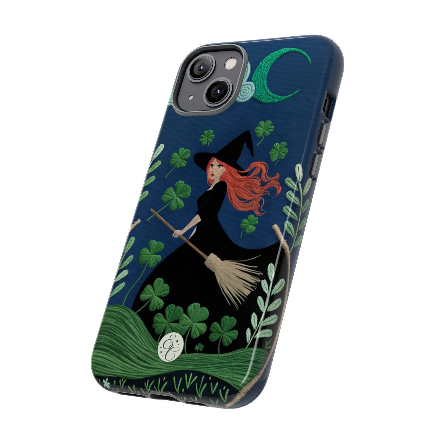 Irish Witch’s Moonlit Stroll Tough Phone Case