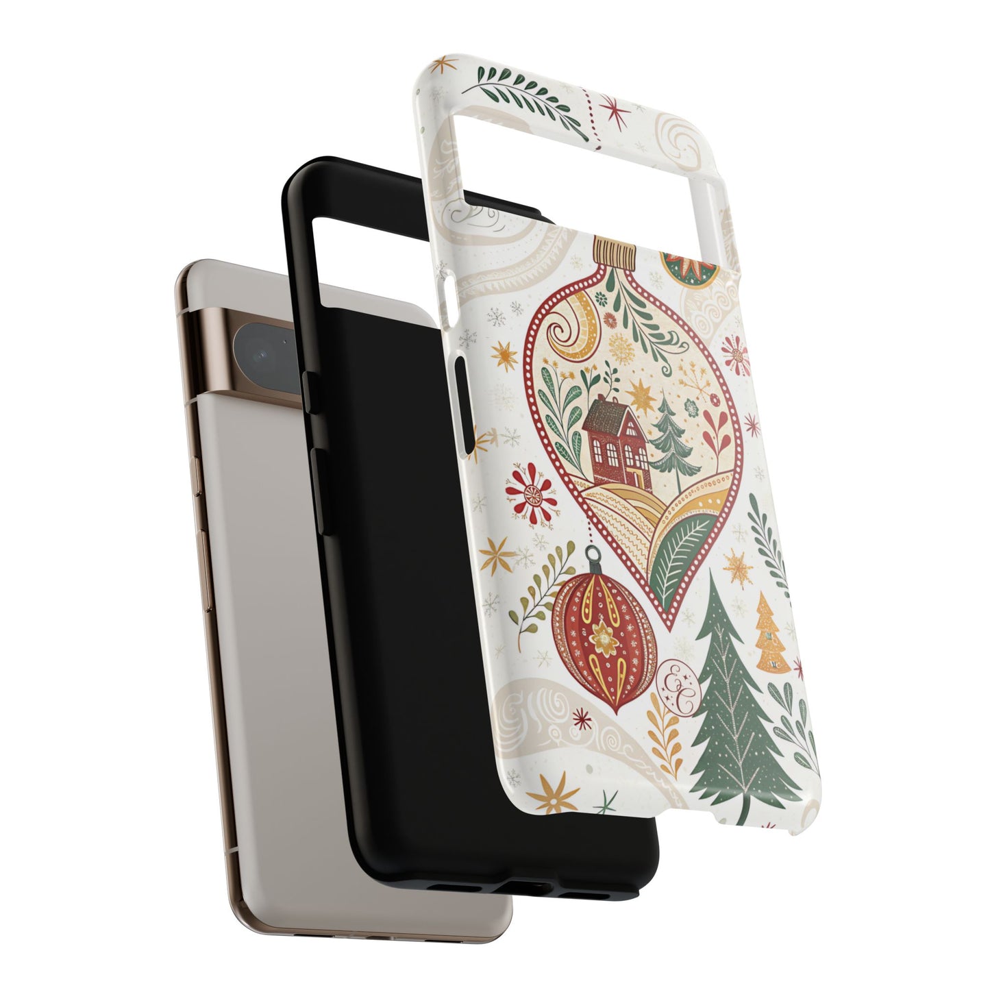 Cozy Christmas Ornament Tough Phone Case