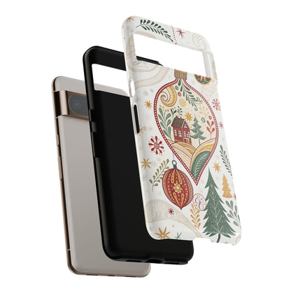 Cozy Christmas Ornament Tough Phone Case