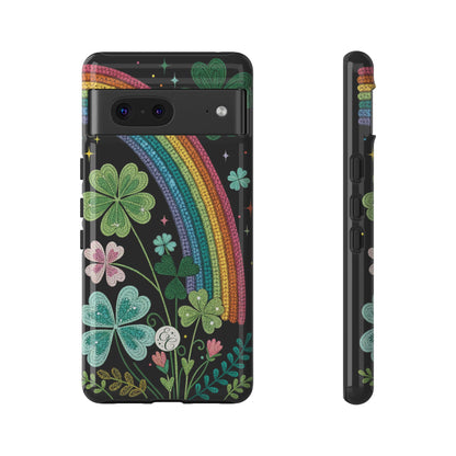 Rainbow & Shamrock Tough Phone Case