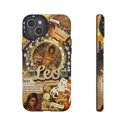 Leo Zodiac Sign Tough Phone Case