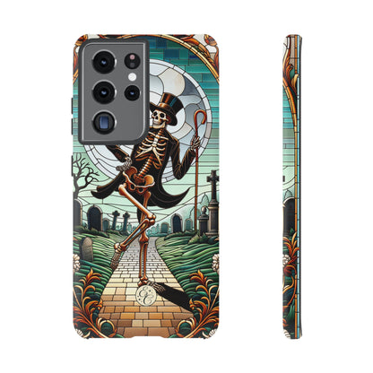 Dancing Skeleton Tough Phone Case