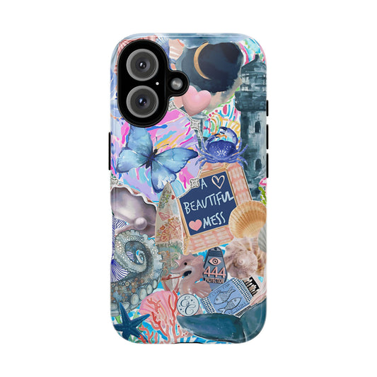 Beautiful Mess Collage Tough Phone Case