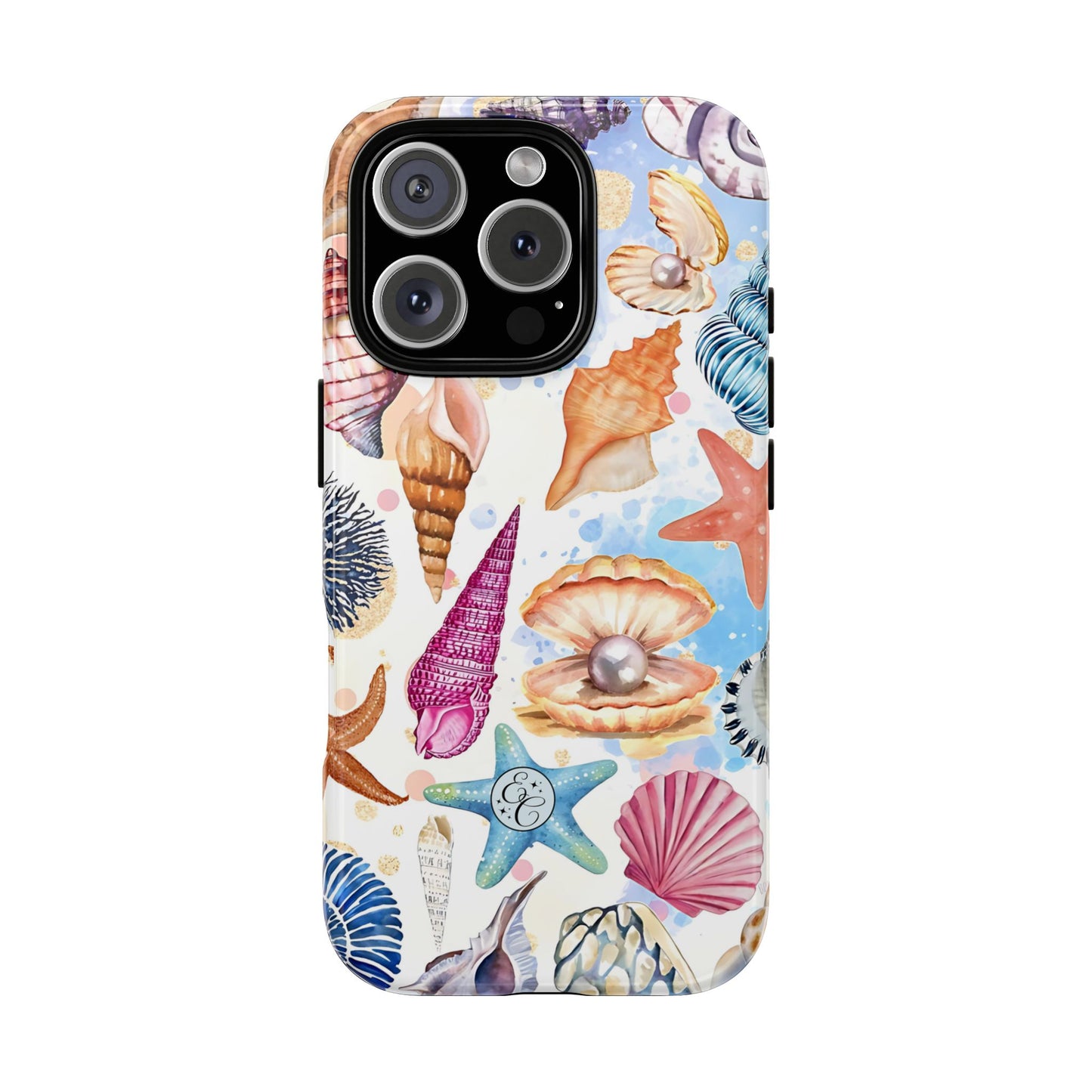 Colorful Sea Shells Tough Phone Case