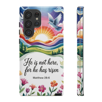 Matthew 28:6 Tough Phone Case