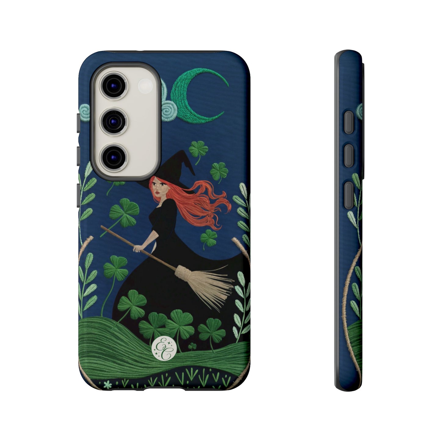 Irish Witch’s Moonlit Stroll Tough Phone Case
