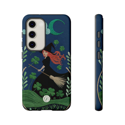 Irish Witch’s Moonlit Stroll Tough Phone Case
