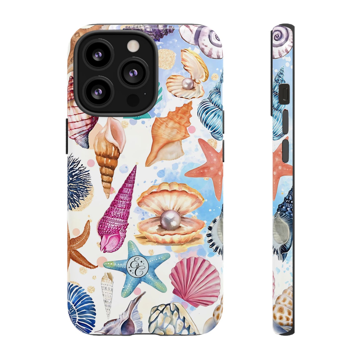 Colorful Sea Shells Tough Phone Case