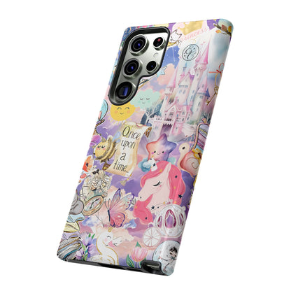 Whimsical Fairytale Collage Tough Phone Case