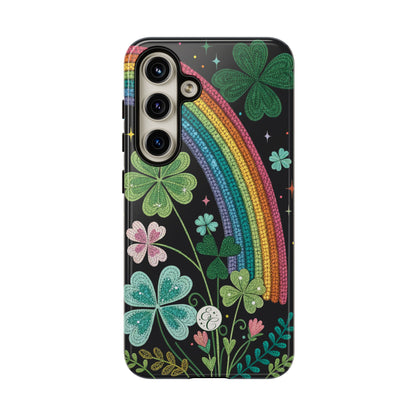 Rainbow & Shamrock Tough Phone Case